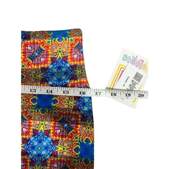 LuLaRoe Cassie Women's Light Blue A Line Skirt - Picture 5 of 8